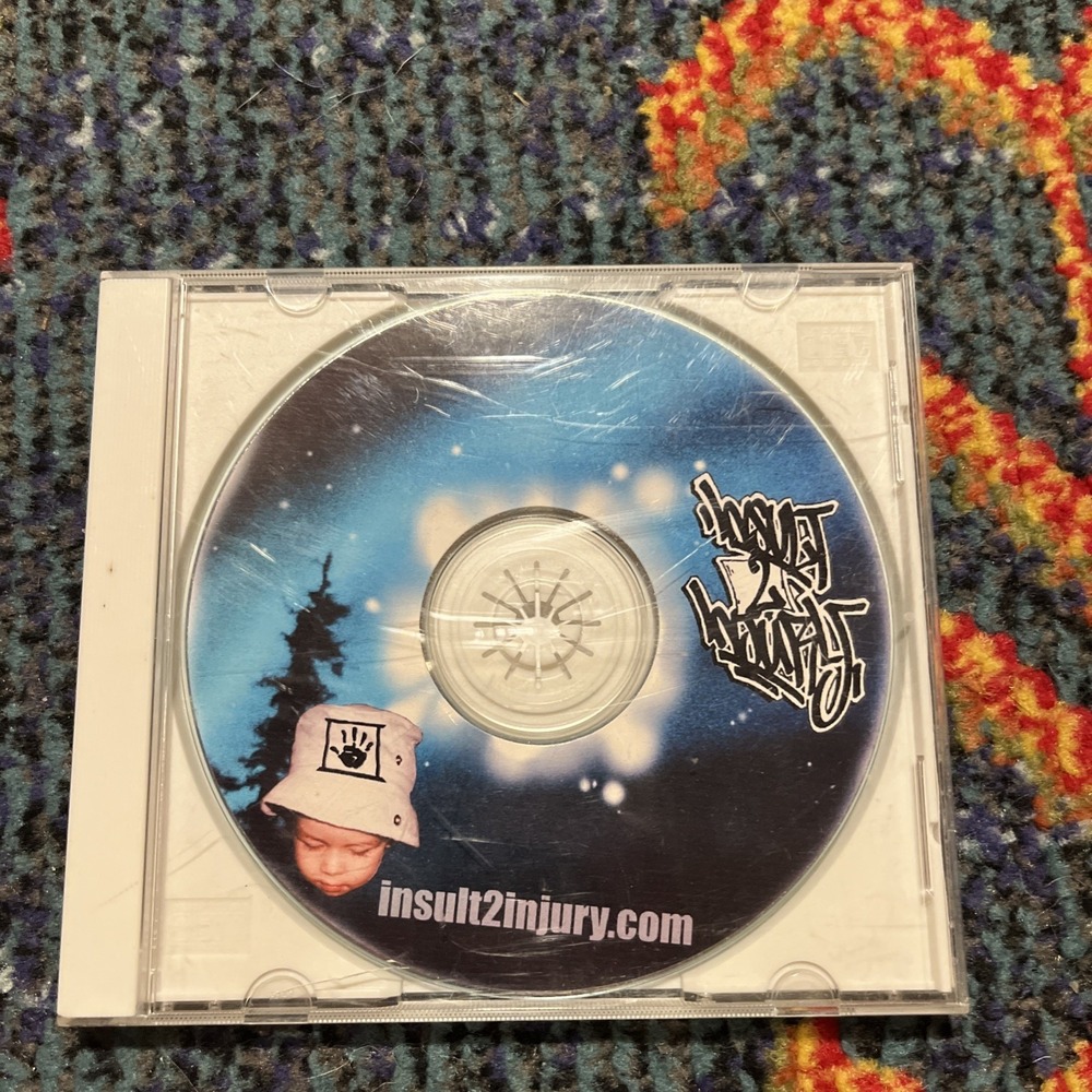 Insult 2 Injury Summer 99 Sampler CD Rare West Coast Underground Hip Hop Seattle